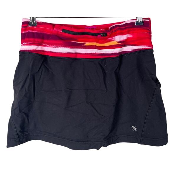 Athleta Size Medium Nylon Red Run Breathable Skort - Picture 2 of 6